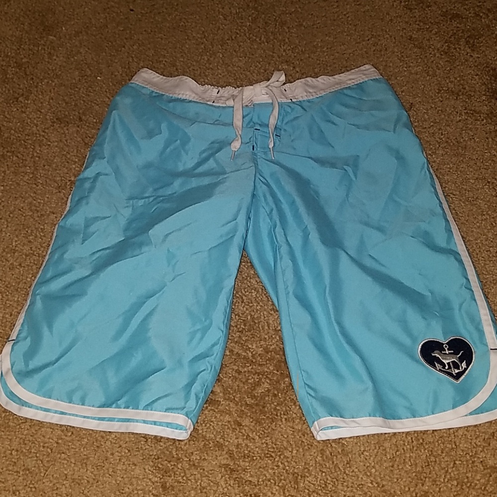 RARE PINK board/swim shorts XS